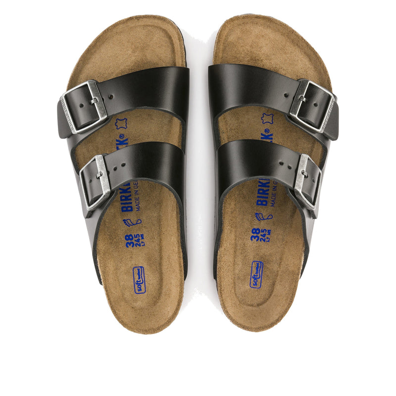 Birkenstock Arizona BS Amalfi Black Standard Width Sandals 552331