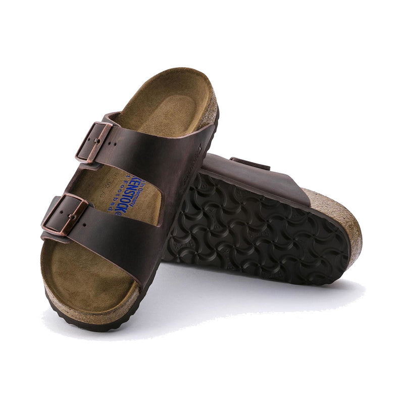 Birkenstock Arizona Soft Footbed Oiled Leather Habana - (& Standard Width) 0452761