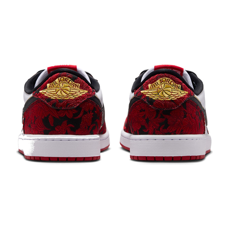 Jordan 1 Retro Low OG Black/Varsity Red/Summit White Men's Sneakers IR0088-001