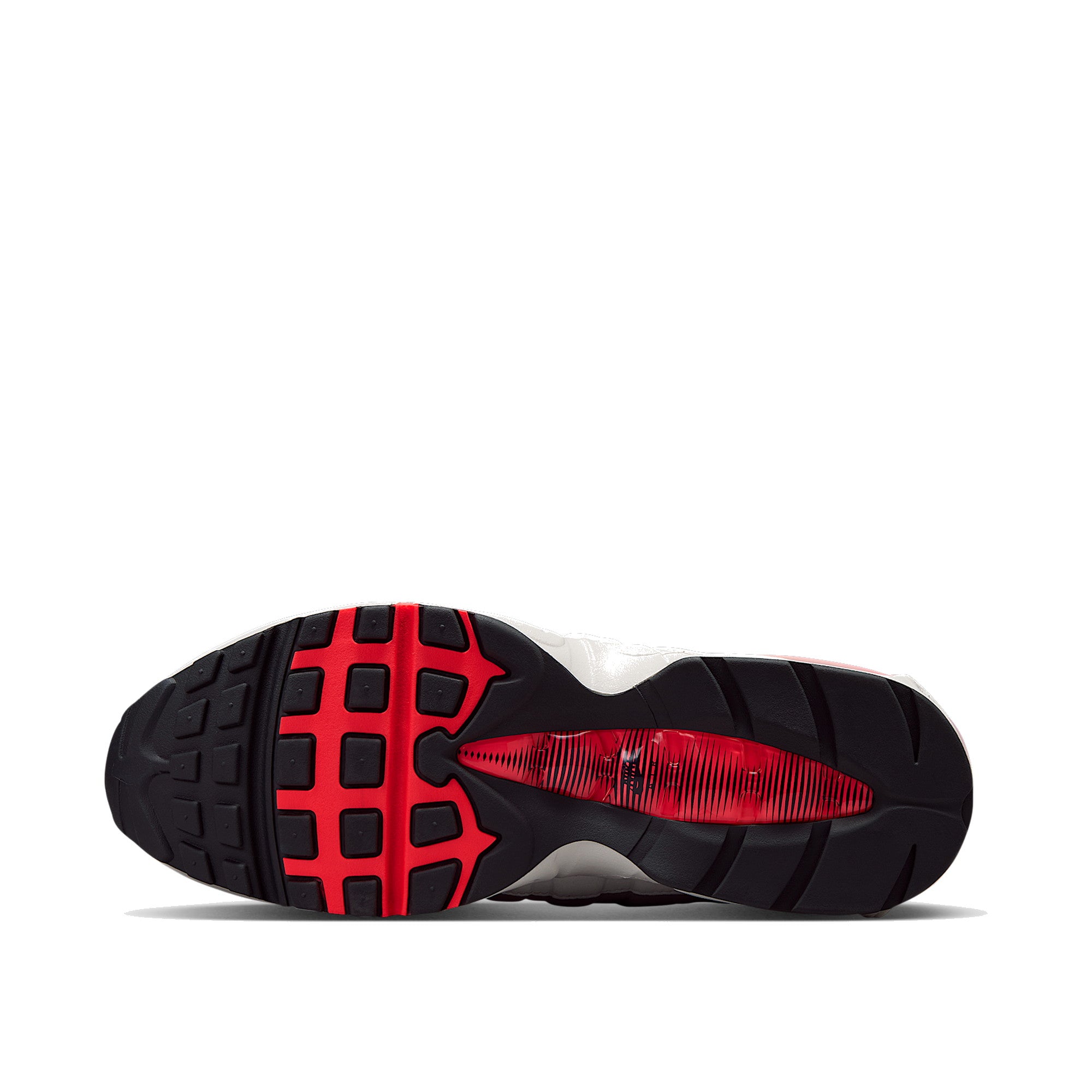 Nike Air Max 95 Big Bubble Premium Men Reverse Solar Red — Nike B sole