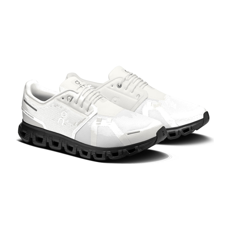 On Cloud 6 White/Black Men's Running Shoes 3MF10070462