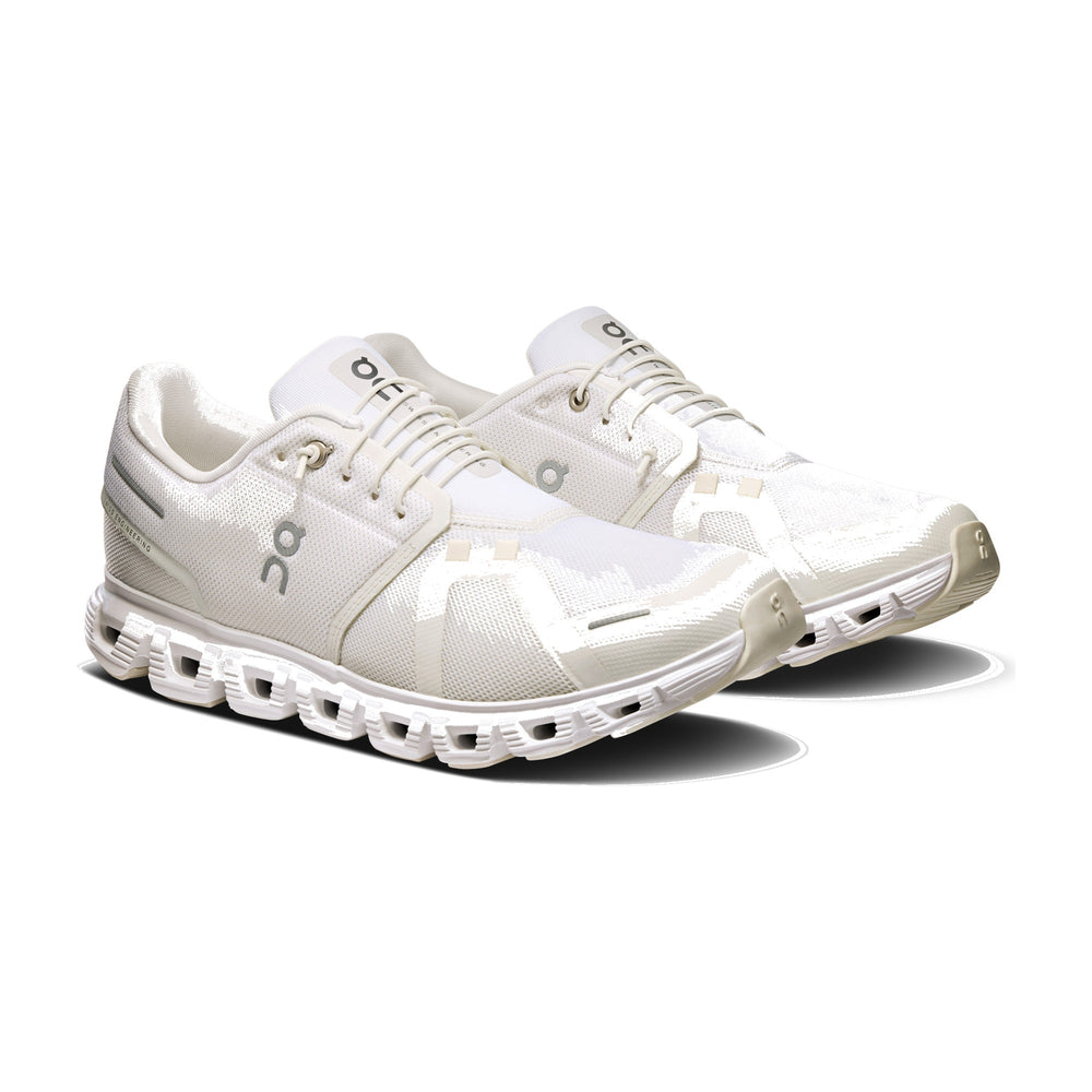 On Cloud 6 Wide White Men's Running Shoes 3MG10431200