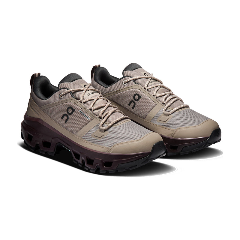 On Cloudrock Low Waterproof Cinder/Ox Women's Hiking Boots 3WF10144832