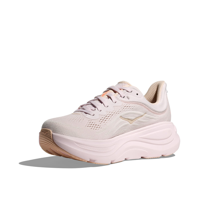 Hoka Bondi 9 Lilac Cream Tangerine Glow Women's Running Shoes 1162012-LRMT