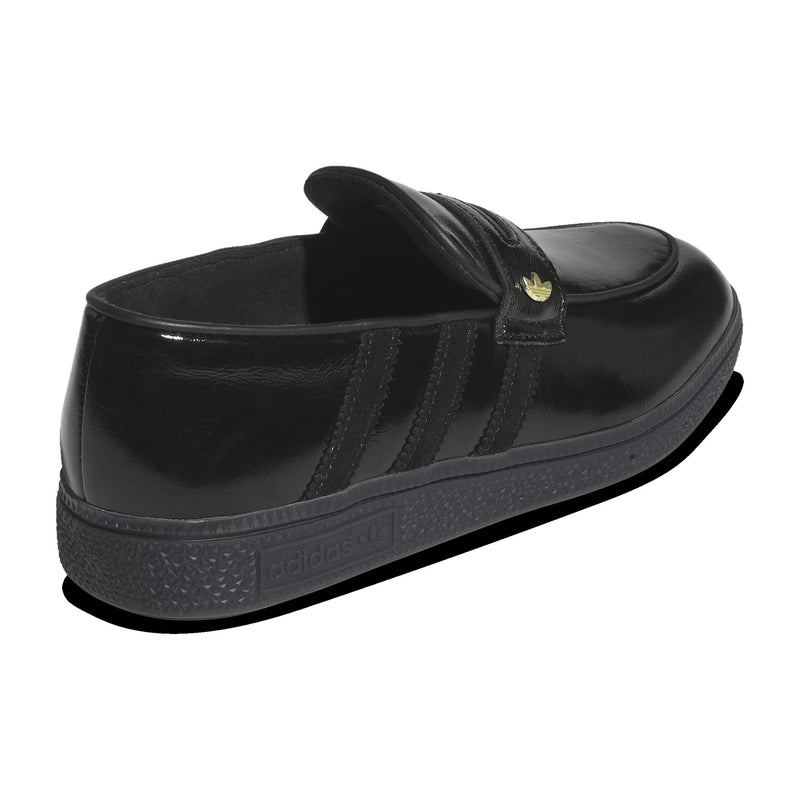 adidas Handball Spezial Loafer Core Black/Gold Metallic Women's Sneakers HQ5186