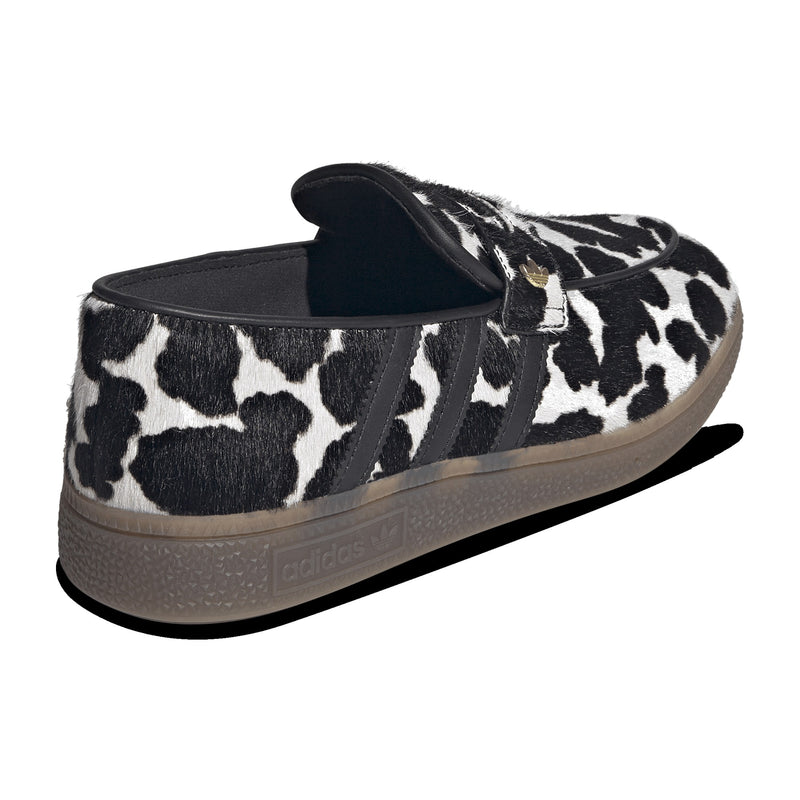 adidas Handball Spezial Loafer Cow Print Black/Gold Women's Loafers KK0921