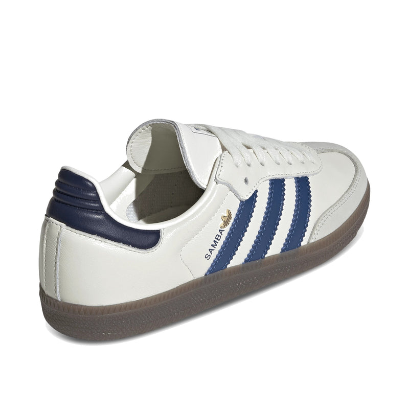 adidas Samba OG Off White Dusky Petrol Night Indigo Women's Sneakers IH6627