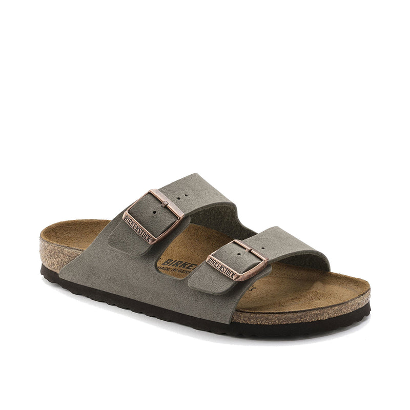 Birkenstock Arizona Birkibuc Stone Men's Sandals 151211