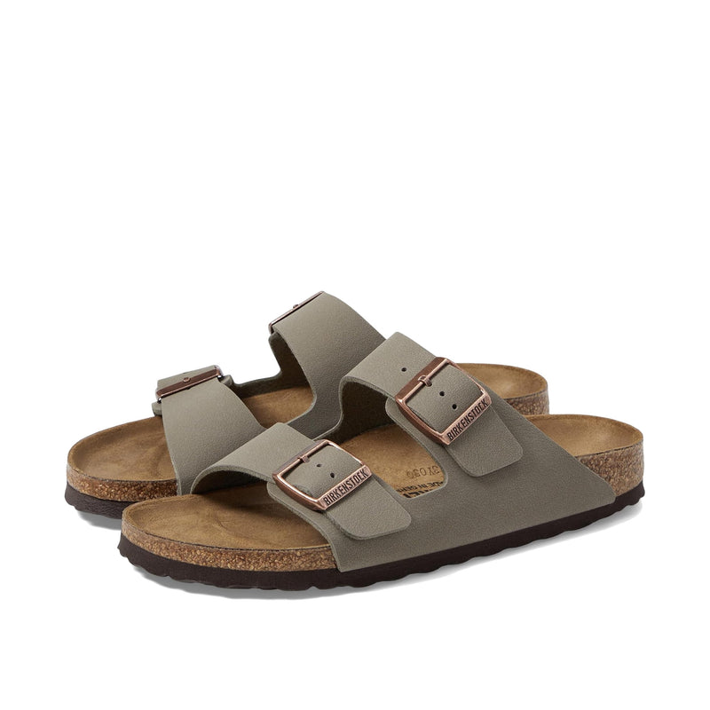 Birkenstock Arizona Birkibuc Stone Men's Sandals 151211