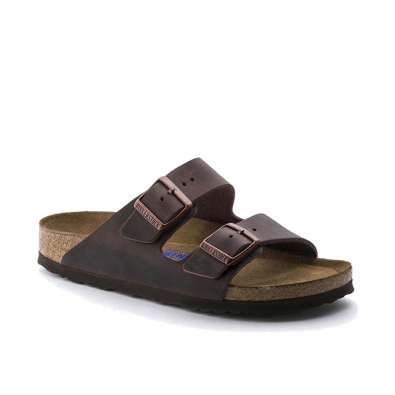 Birkenstock Arizona Soft Footbed Oiled Leather Habana - (& Standard Width) 0452761