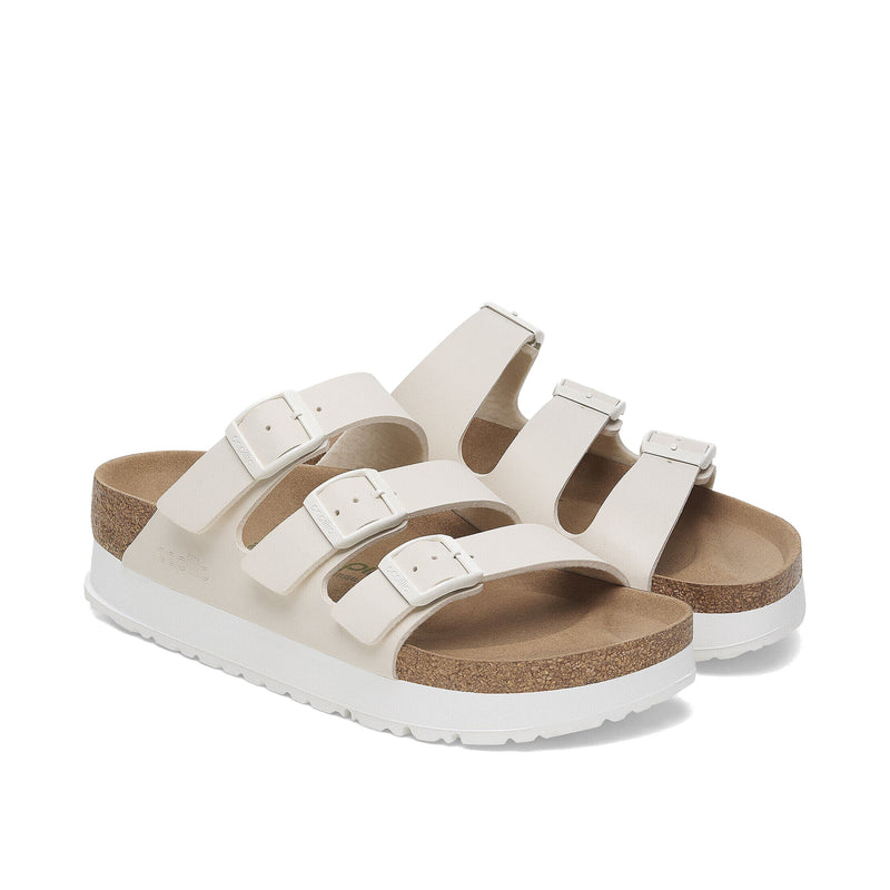Birkenstock Florida Vegan Flex Platform Eggshell 1029751