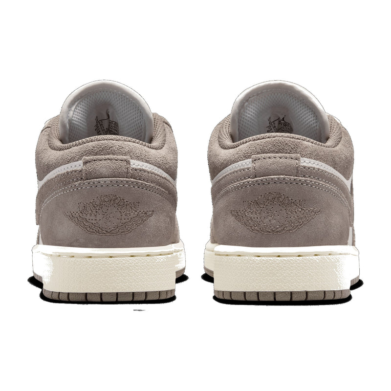 Jordan 1 Low Olive Grey Enigma Stone Big Kids' GS Sneakers 553560-026