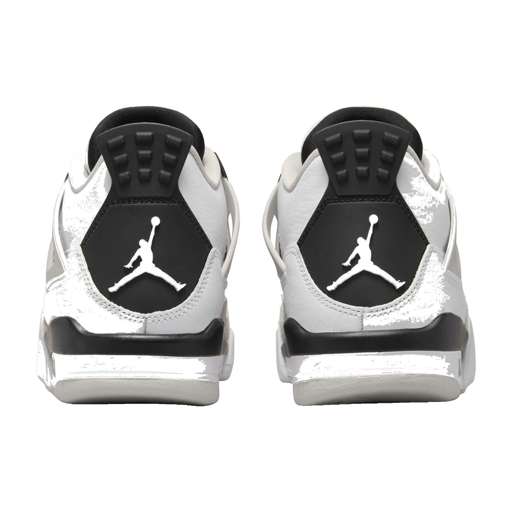 Jordan 4 Military Black Big Kids' GS Sneakers 408452-111