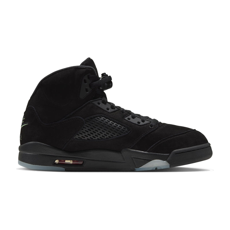 Jordan 5 Retro OG Black/Picante Red/Green Men's Sneakers HQ7978-001