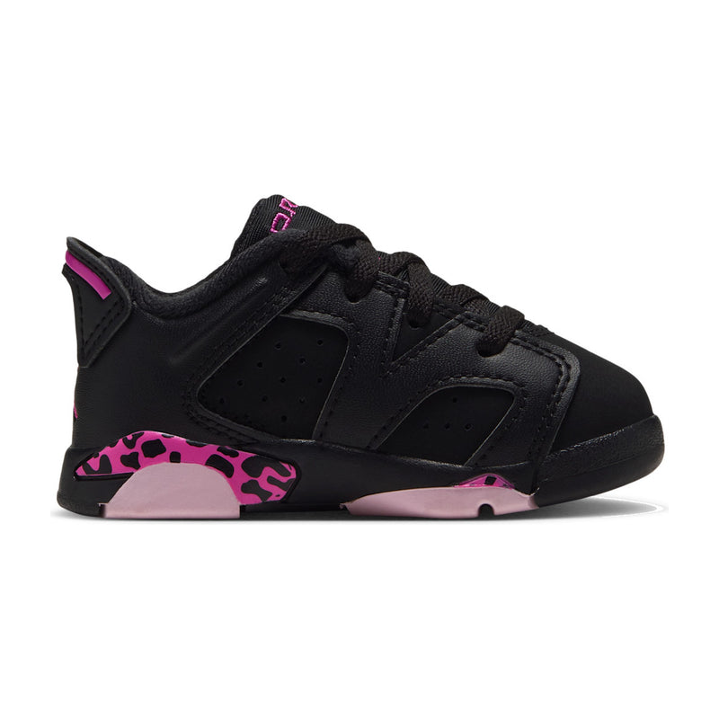 Jordan 6 Retro Low Black/White/Fierce Pink Toddler TD Sneakers IQ5607-001