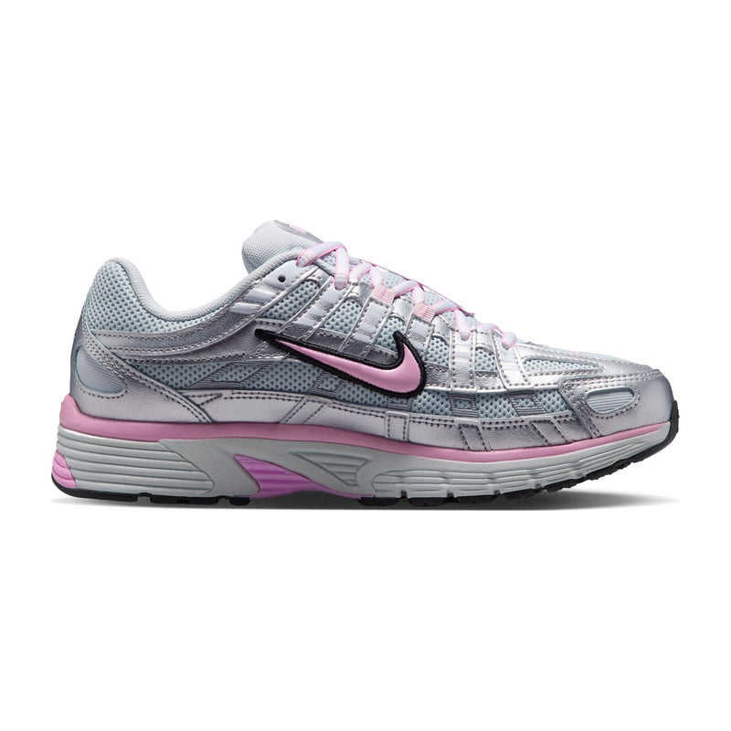 Nike P-6000 Pure Platinum/Metallic Silver/Black/Pink Women's Sneakers BV1021-020