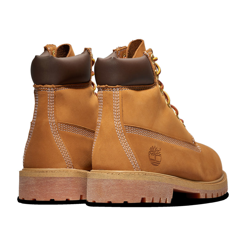 Timberland 6" Premium Waterproof Boots GS "Wheat Nubuck Yellow" TB112909-713