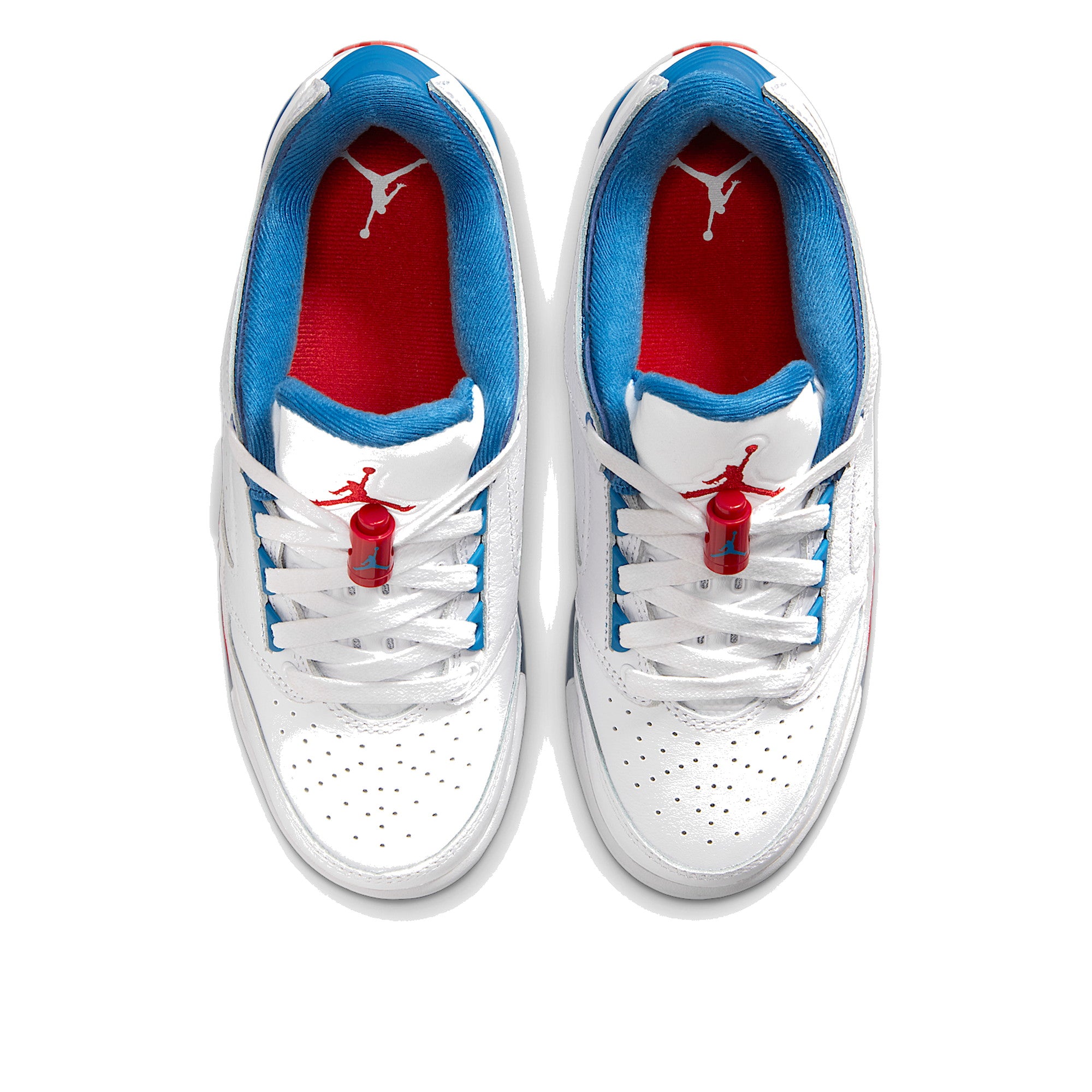 Air Jordan Sixty Plus Low GS White True Blue — Nike D top