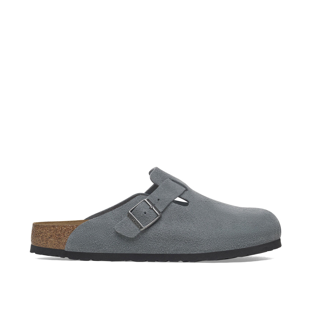 Birkenstock Naples Wrapped Suede Leather Taupe 1029710