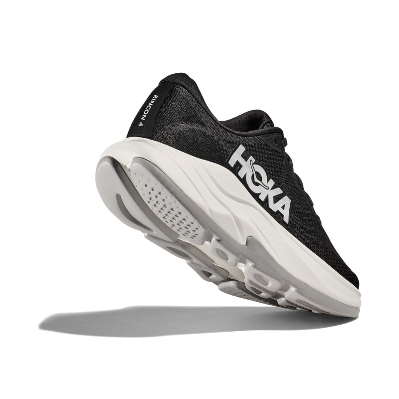 Hoka Rincon 4 Black White Women's Running Shoes 1155131-BWHT