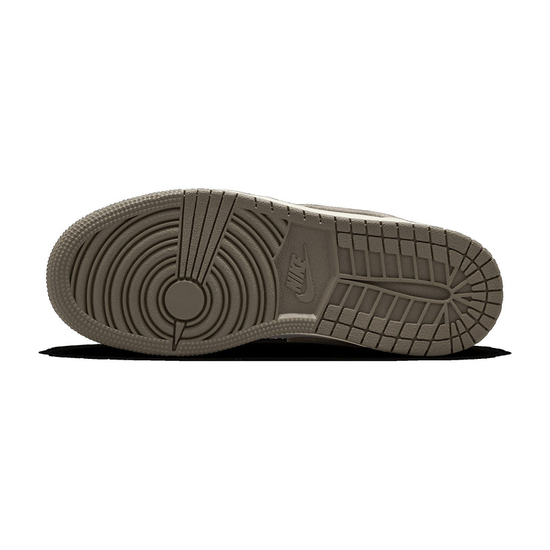 Jordan 1 Low Olive Grey Enigma Stone Big Kids' GS Sneakers 553560-026