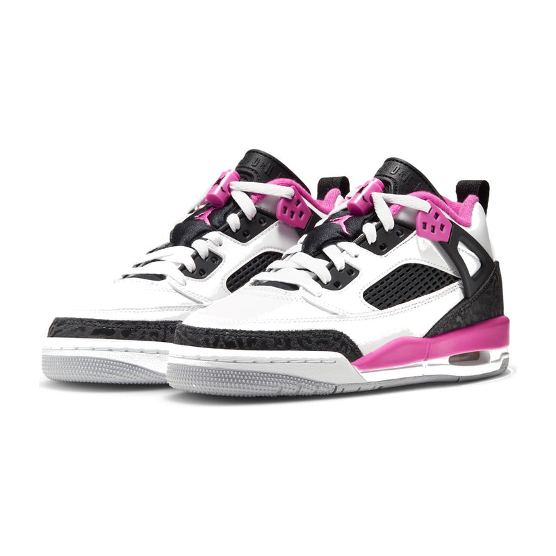 Jordan Spizike Low White/Black/Laser Fuchsia Big Kids' GS Sneakers IV2610-100