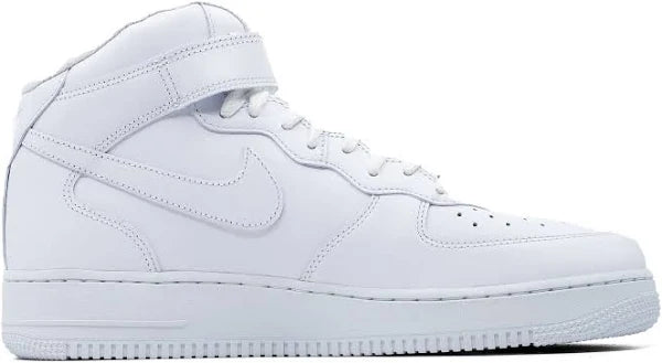 Nike Air Force 1 Mid Supreme White Sneakers FZ8784-100