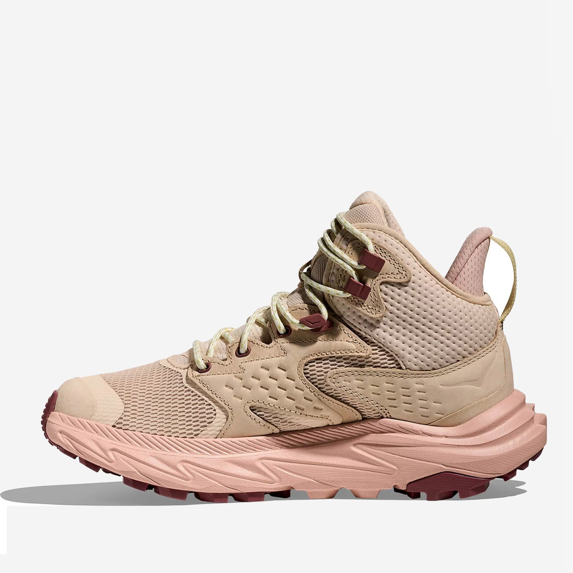 HOKA One Women’s Anacapa 2 Mid GTX Hiking Boots Oak Rose Latte