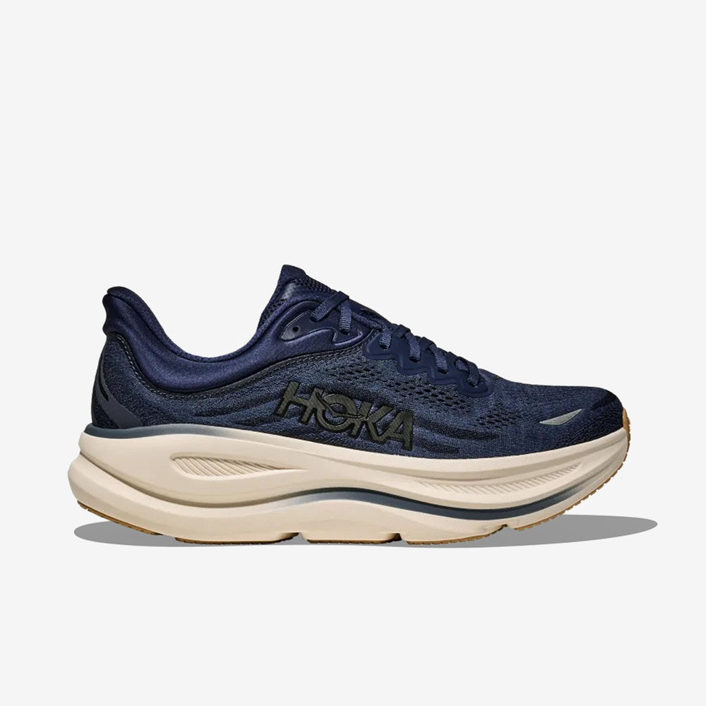 Hoka ’s Bondi 9 Midnight Blue Varsity Navy Men's Running Shoes 1162011-MVR