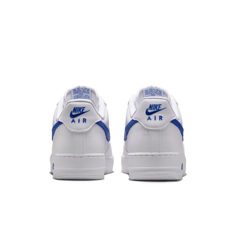 Nike Air Force 1 Low '07 Carbon Fiber Swoosh White/Game Royal Men's IV5732-100