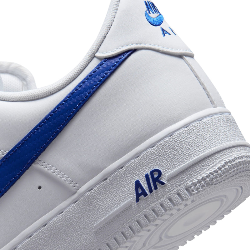 Nike Air Force 1 Low '07 Carbon Fiber Swoosh White/Game Royal Men's IV5732-100