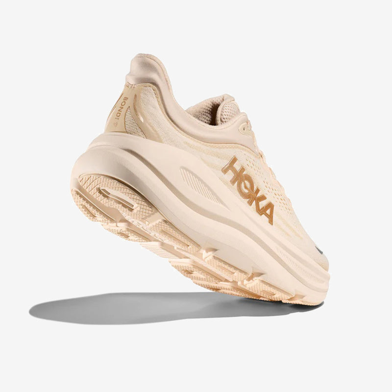 Hoka Bondi 9 Wide Vanilla Birch Women's Running Shoes 1162014-VCH