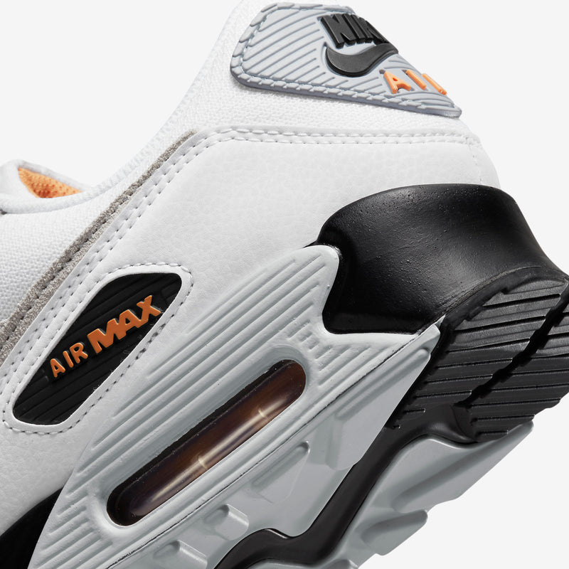 Nike Air Max 90 White/Black/Hot Curry Men's Sneakers