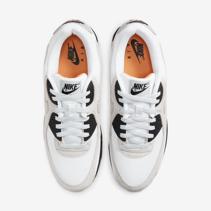 Nike Air Max 90 White/Black/Hot Curry Men's Sneakers
