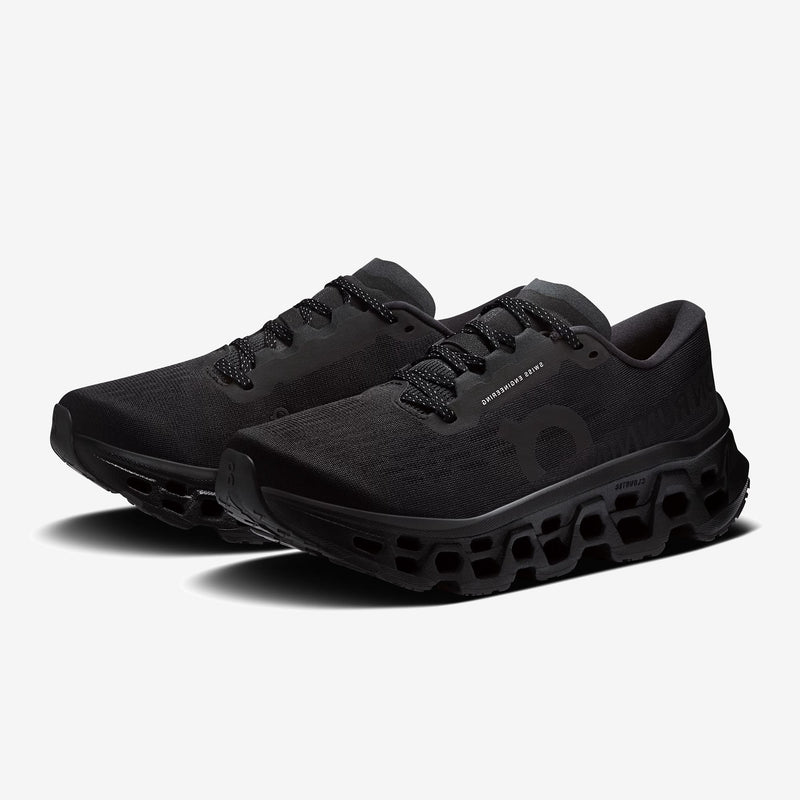 On Cloudmonster 3 Black Women's Running Shoes 3WG10031043