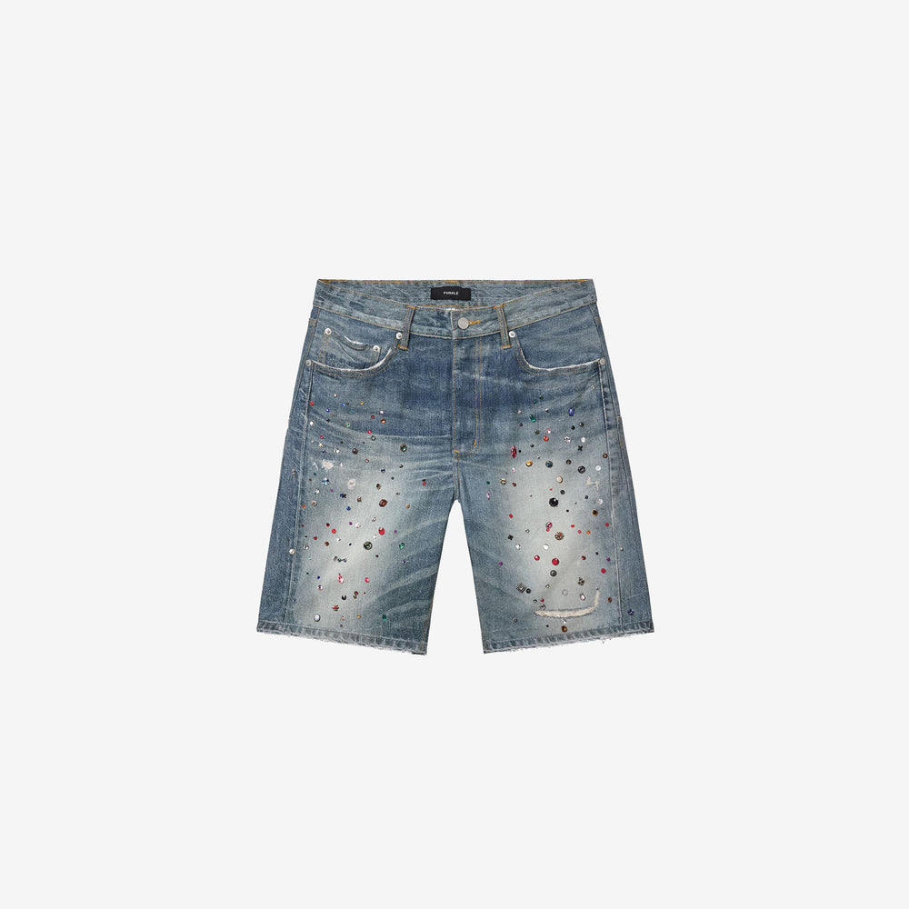 Purple Brand P059 Jewel Short Light Indigo