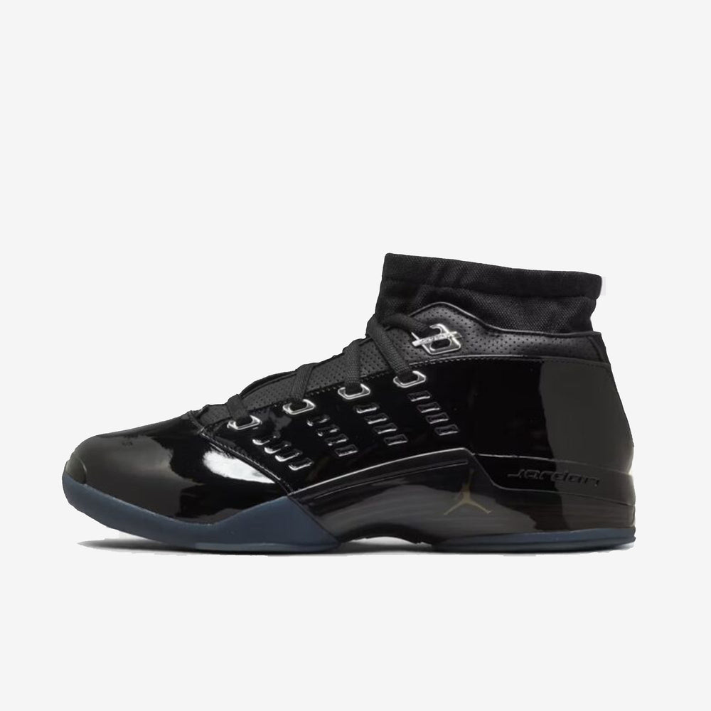 Jordan 17 Low SP Black Patent Men's Sneakers IV7640-001
