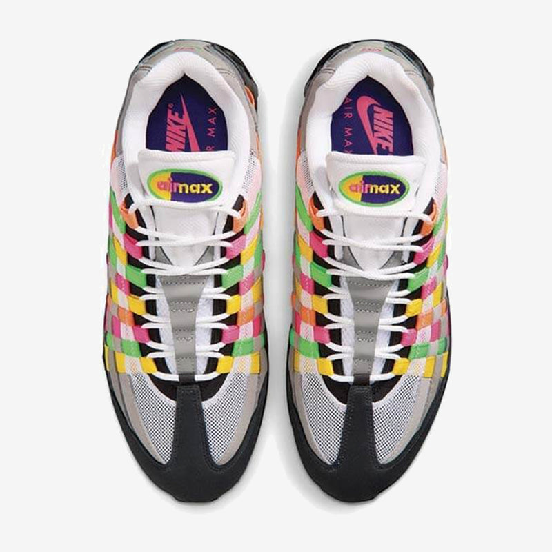 Nike Air Max 95 Big Bubble Woven Multicolor Men's Sneakers IB3695-100