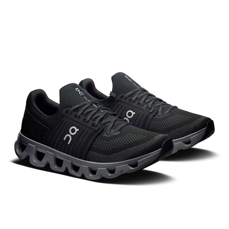 On Cloudswift 4 Black/Rock Men's Running Shoes 3MF10570080