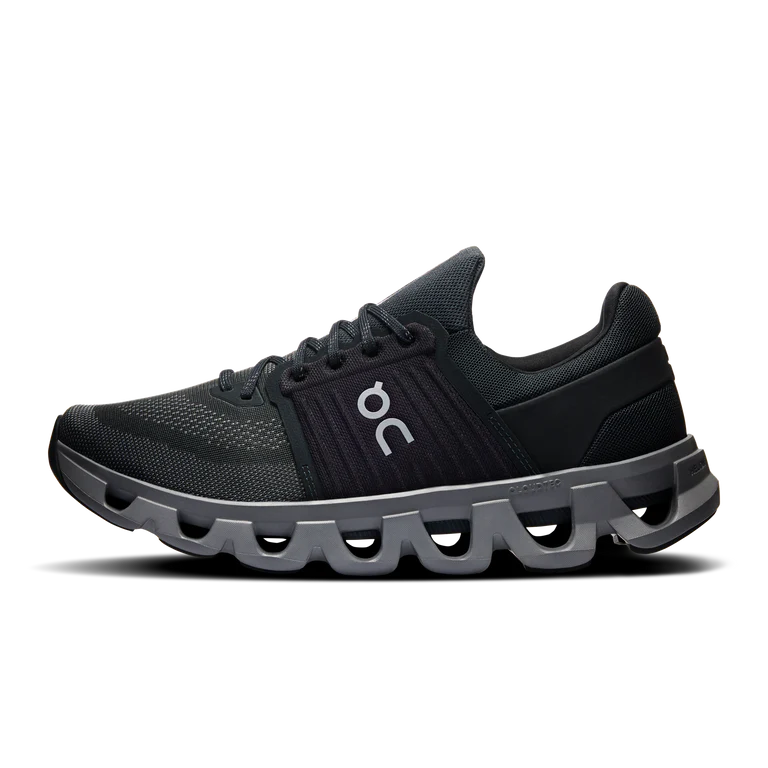 On Cloudswift 4 Black/Rock Men's Running Shoes 3MF10570080
