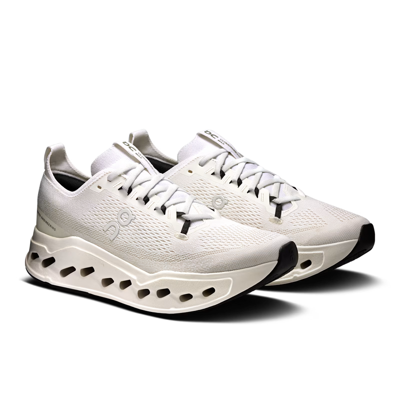 On Cloudsurfer Max White White Men's Running Shoes 3MF30431200