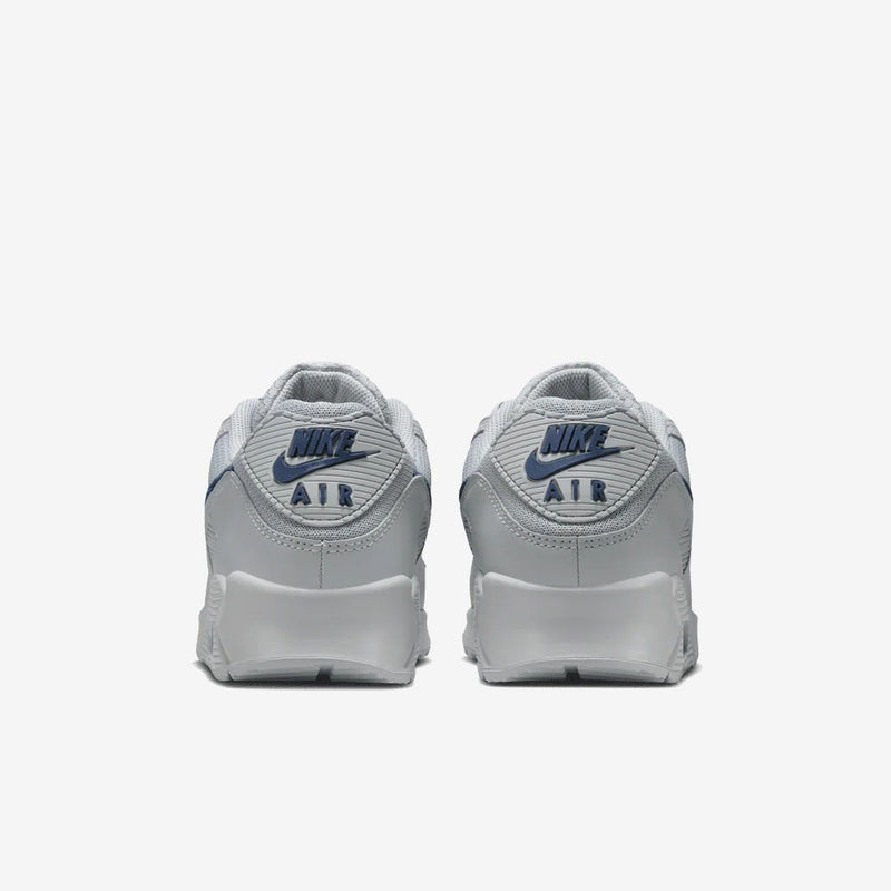Nike Air Max 90 Wolf Grey Midnight Navy Men's Sneakers DM0029-022
