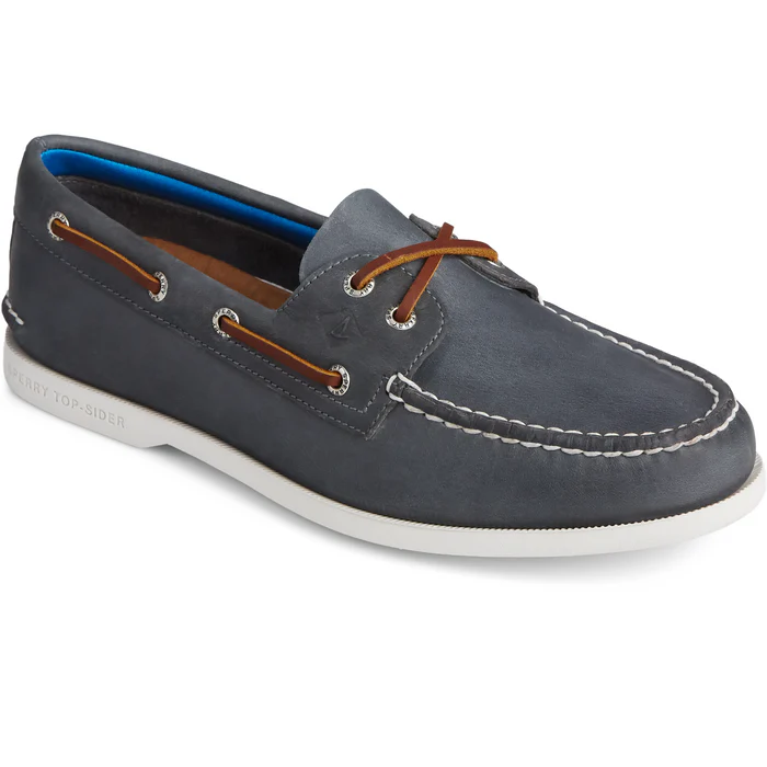 Sperry A/O 2-Eye Plushwave Navy Men's STS22196