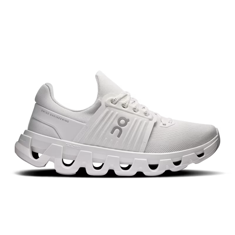 On Cloudswift 4 AD White/White Women's Running Shoes 3WF10451200