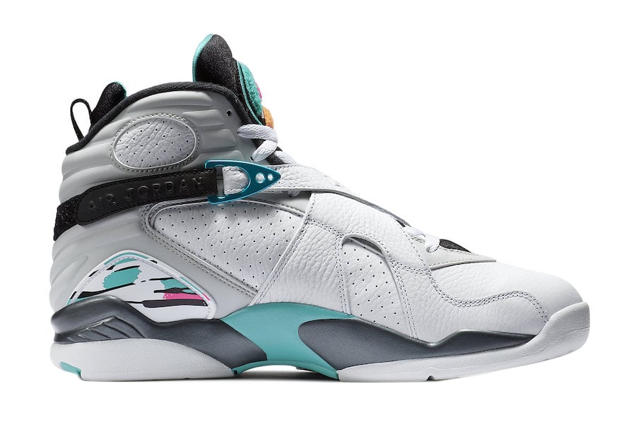 Jordan 8 Retro South Beach Sneakers 305381-113