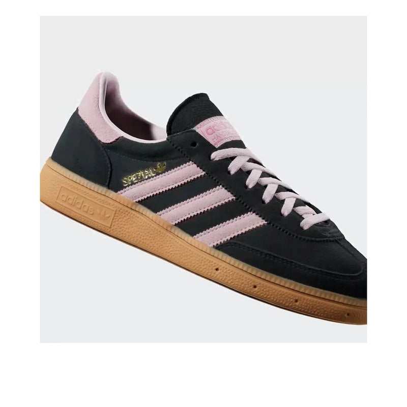 adidas Handball Spezial Core Black Clear Pink Gum Women's Sneakers IE5897