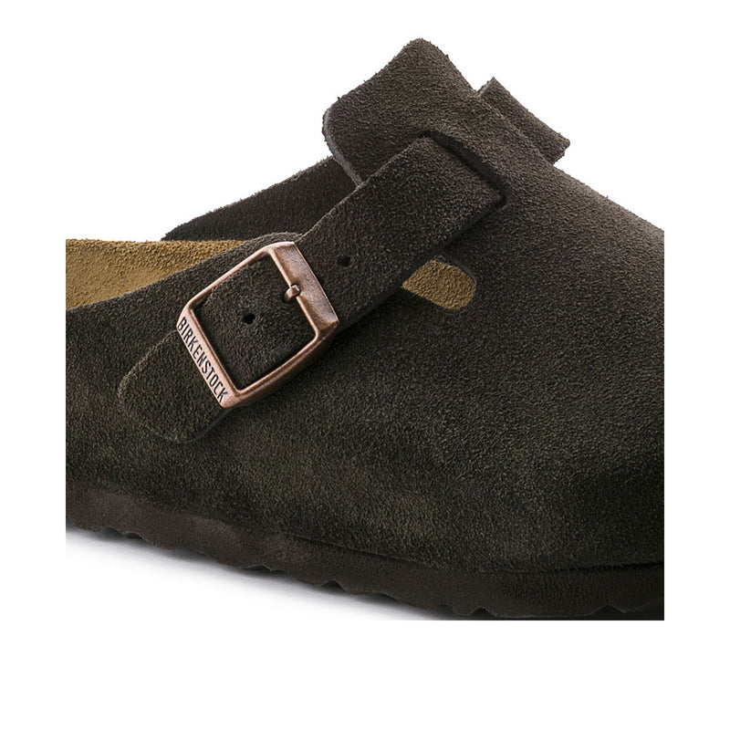 Birkenstock Boston Soft Footbed Mocca Clog Sandals 0660461