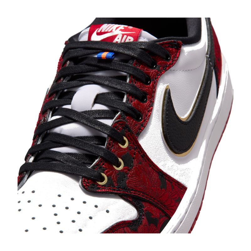 Jordan 1 Retro Low OG Black/Varsity Red/Summit White Men's Sneakers IR0088-001