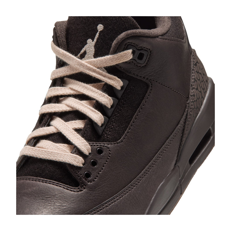 Jordan 3 Retro Velvet Brown/Pearl White Women's Sneakers CK9246-200