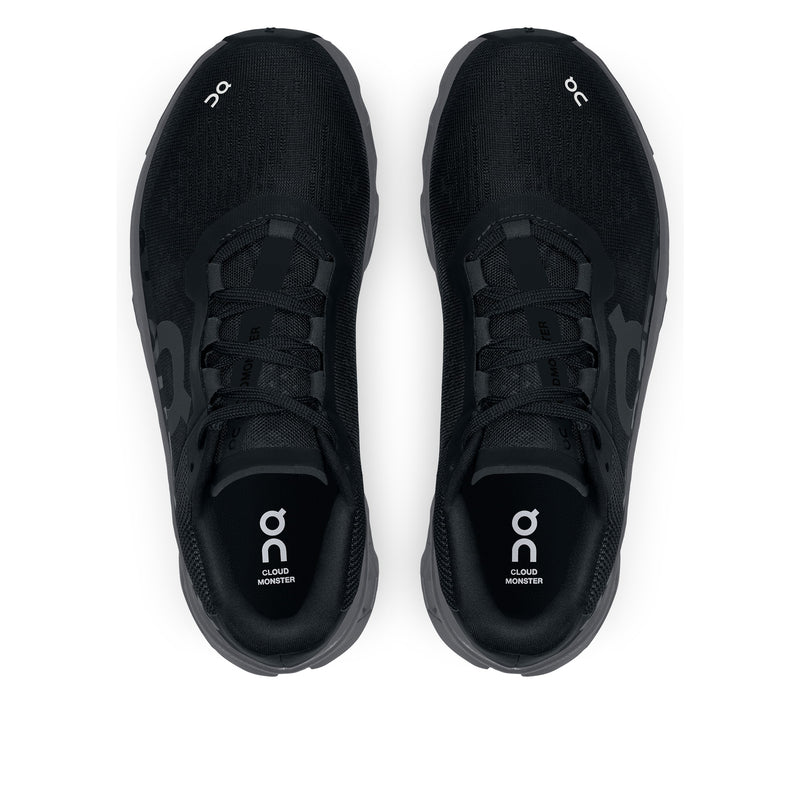 On Cloudmonster Black Magnet Women's Running Shoes 61.99024